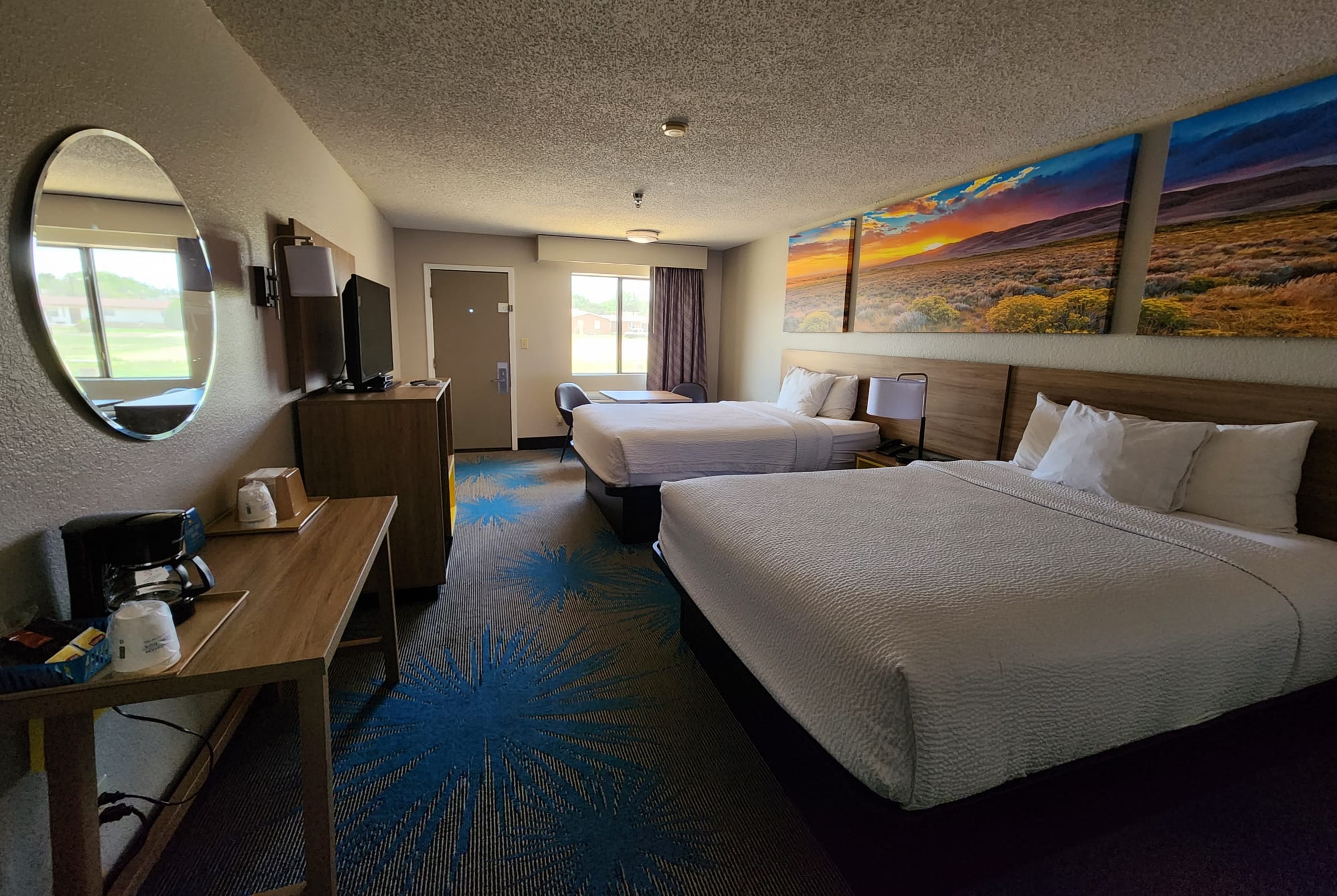 Guest room at the Days Inn by Wyndham Tucumcari in Tucumcari, New Mexico